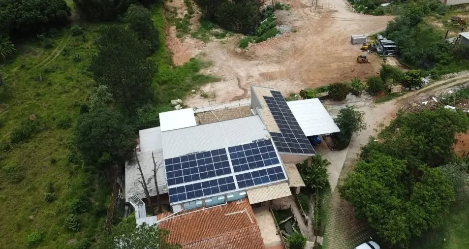 Kits Solares Instalados no Telhado
