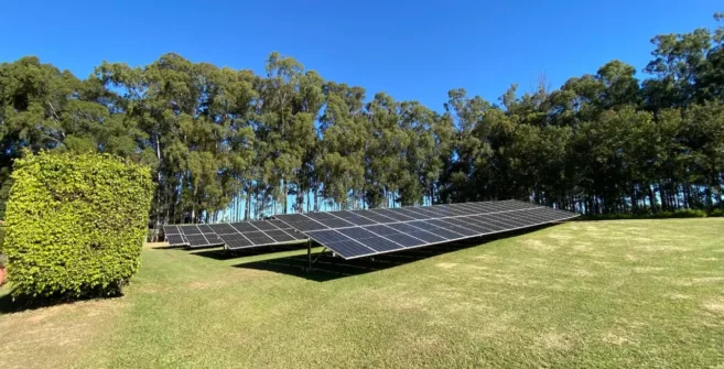 nstalação de energia solar completa em propriedade rural de Sorocaba