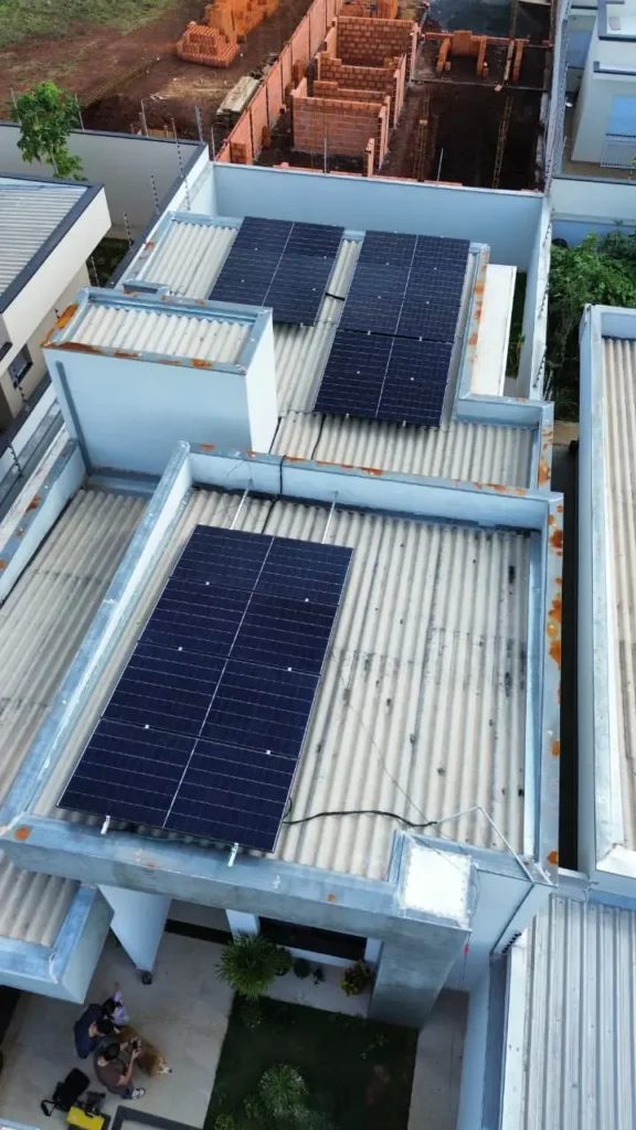 Projeto de energia solar residencial para home office em Boituva