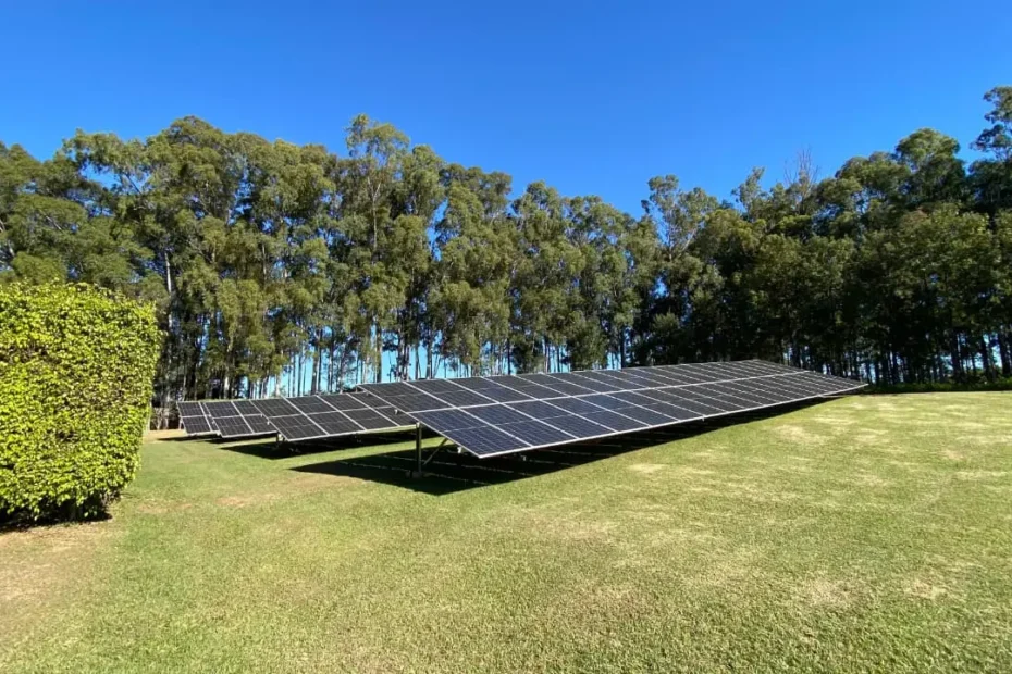 nstalação de energia solar completa em propriedade rural de Sorocaba