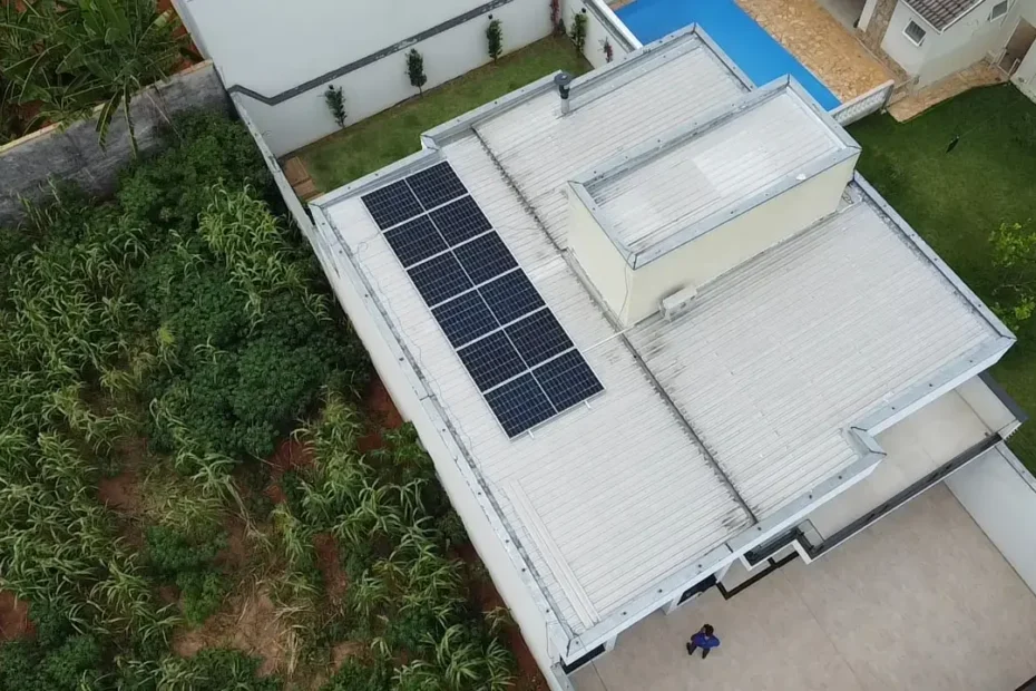 Projeto fotovoltaico de energia solar para casas e residência 3,42 kWp em Indaiatuba SP entregue pela Suntera